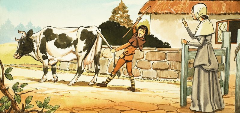Jack i łodyga fasoli autorstwa Nadir Quinto