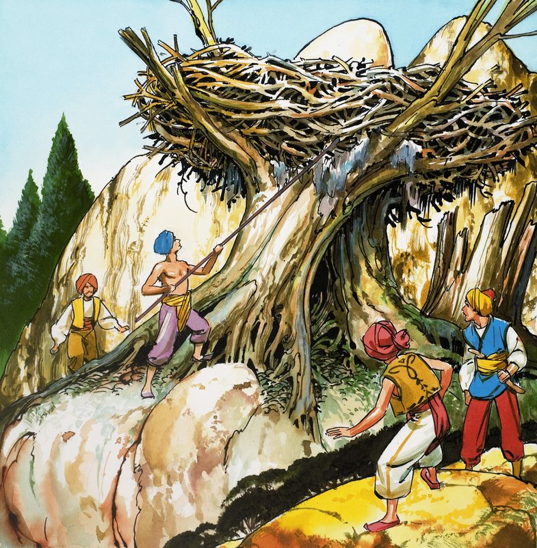 Sindbad Żeglarz autorstwa Nadir Quinto