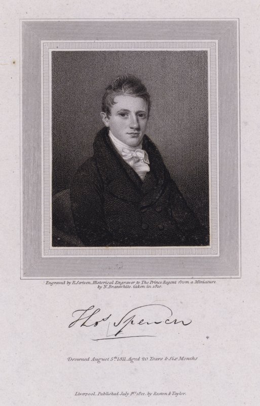 Thomas Spencer, angielski pastor kongregacyjny (grafika) autorstwa Nathan Cooper Branwhite