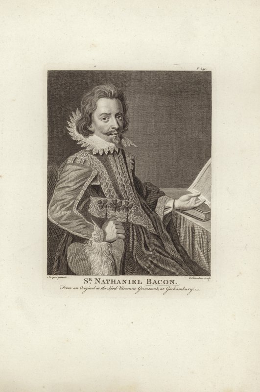 Sir Nathaniel Bacon, malarz-amator autorstwa Nathaniel Bacon