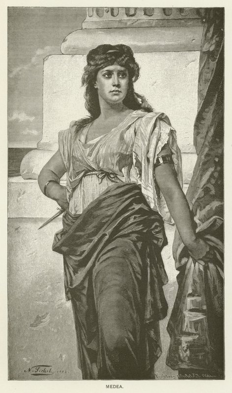 Medea autorstwa Nathaniel Sichel