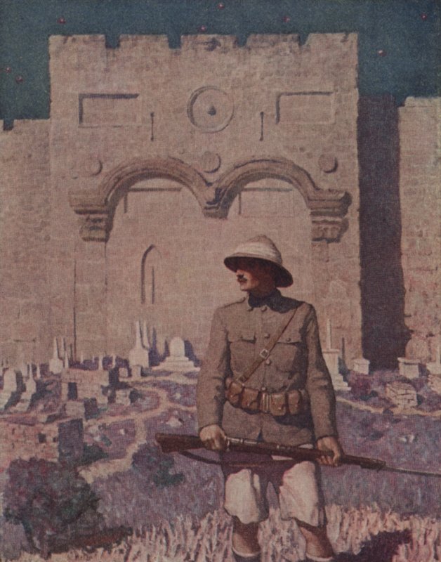 Mury Jerozolimy autorstwa Newell Convers Wyeth