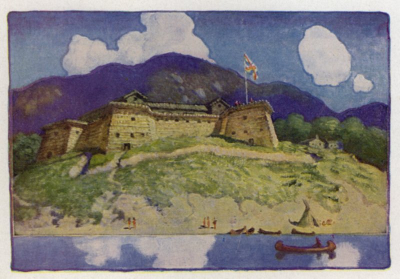 Ilustracja do Ostatniego Mohikanina autorstwa Newell Convers Wyeth