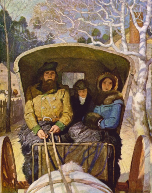 Rodzina Fraserów autorstwa Newell Convers Wyeth