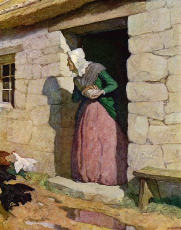 Matka Jana Pawła Jonesa autorstwa Newell Convers Wyeth