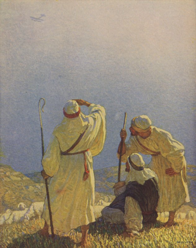 Gwiazda Betlejemska autorstwa Newell Convers Wyeth