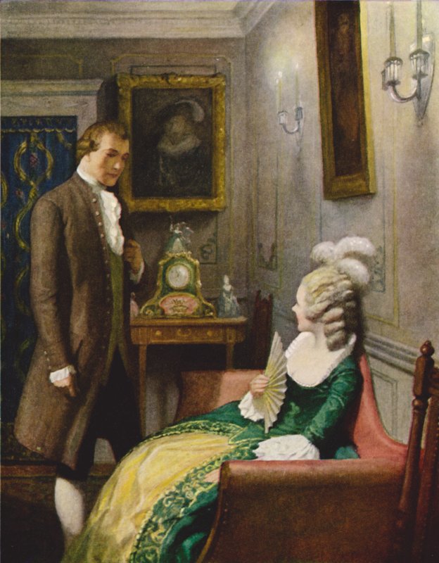 Z Ewą w Londynie autorstwa Newell Convers Wyeth