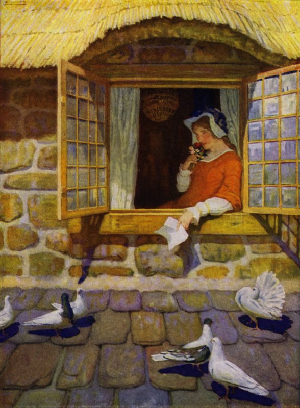 Ilustracja do Westward Ho! Charles Kingsley (kolor lito) autorstwa Newell Convers (after) Wyeth