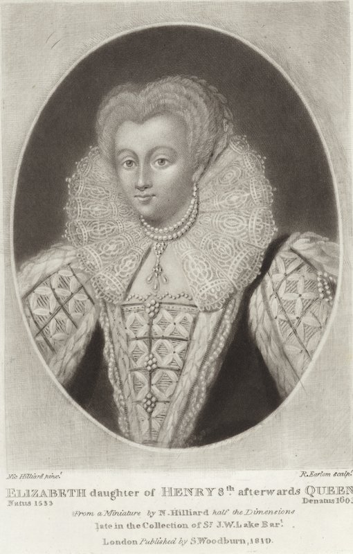 Elżbieta autorstwa Nicholas Hilliard