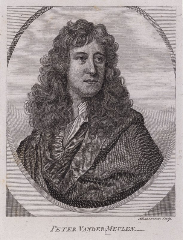 Pieter van der Meulen autorstwa Nicholas de (after) Largilliere