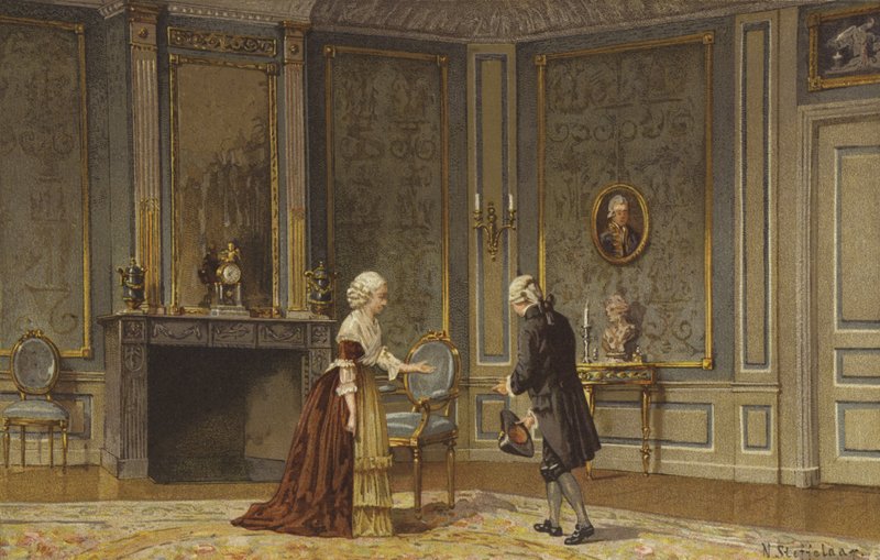 Holenderskie wnętrze, c1792 autorstwa Nico Steffelaar
