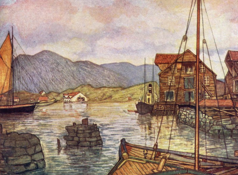 Norwegia: Moldoen (kolor lito) autorstwa Nico Jungman