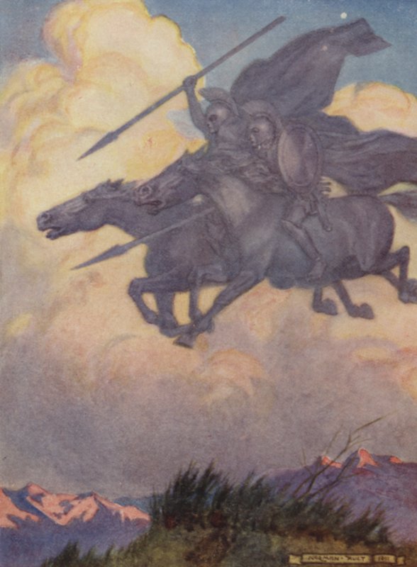 Wielcy bracia bliźniacy (kolor lito) autorstwa Norman Ault