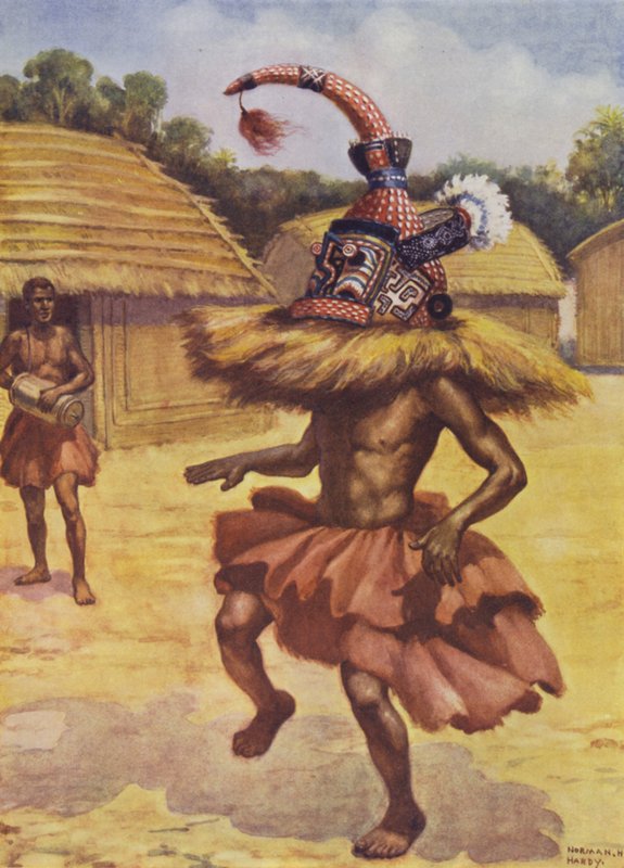 Tajne stowarzyszenie, Misumba, Dolne Kongo autorstwa Norman Hardy