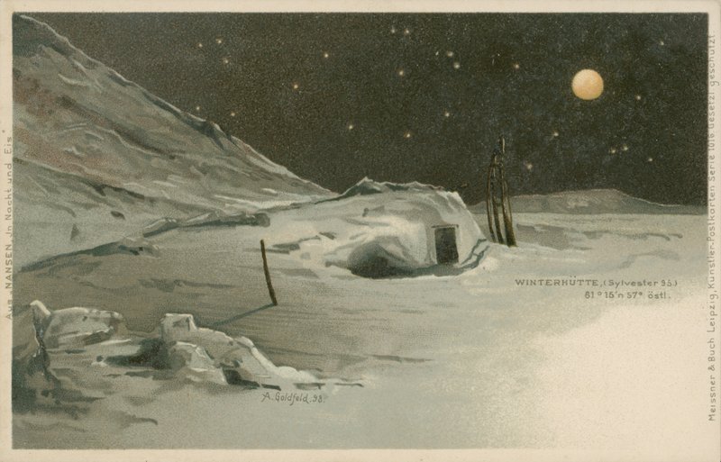 Wyprawa Fram Nansena, 1895 autorstwa Norwegian School