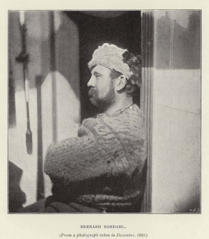 Bernard Nordahl (czarno-białe zdjęcie) autorstwa Norwegian Photographer
