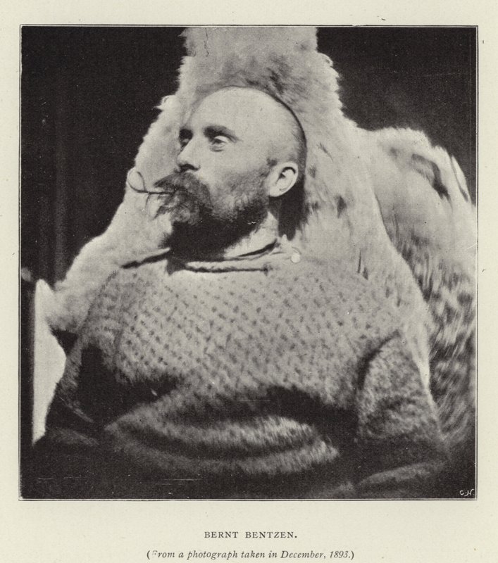 Bernt Bentzen (zdjęcie czarno-białe) autorstwa Norwegian Photographer