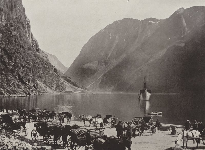 Gudvangen, Naerofjorden autorstwa Norwegian Photographer