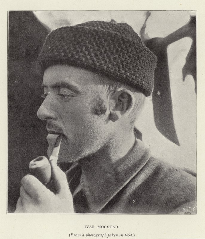 Ivar Mogstad (zdjęcie czarno-białe) autorstwa Norwegian Photographer