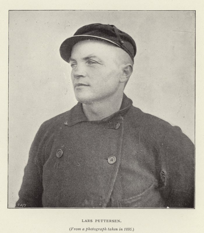 Lars Pettersen (zdjęcie czarno-białe) autorstwa Norwegian Photographer