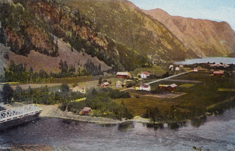 Norge / Norwegia: Dalen, Telemarken (kolorowe zdjęcie) autorstwa Norwegian Photographer