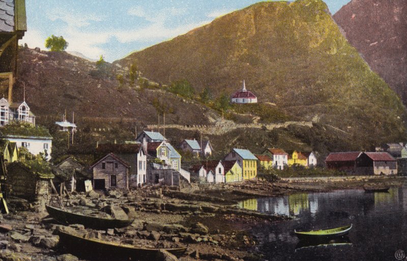 Norge / Norwegia: Merok (kolorowe zdjęcie) autorstwa Norwegian Photographer