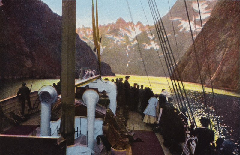 Norge / Norwegia: Troldfjord (kolorowe zdjęcie) autorstwa Norwegian Photographer