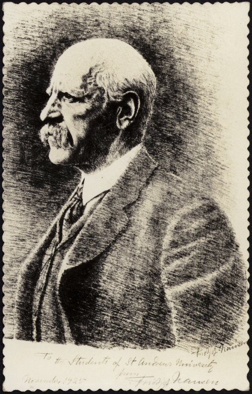 Fridtjof Nansen (1861-1930), norweski odkrywca, dyplomata i humanitarny autorstwa Norwegian School