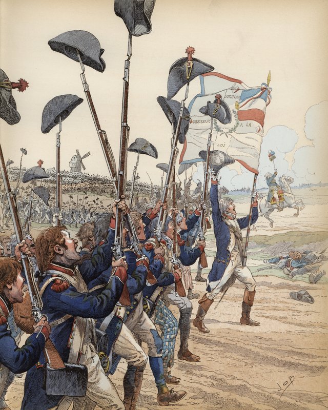 Valmy autorstwa Onfray de Breville Job