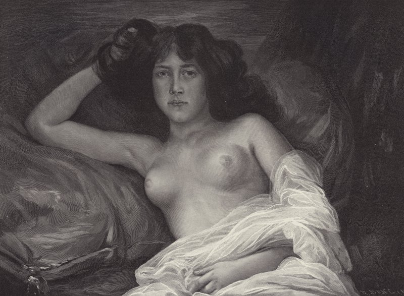 Sfinks autorstwa Otto Theodor Gustav Lingner