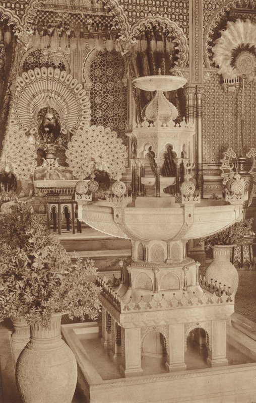 Kiosk Maurów, w pobliżu Zamku Królów Bawarii Linderhof autorstwa Otto Ballerstedt