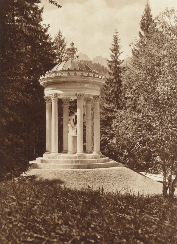 Park Zamku Królewskiego Linderhof, Pawilon Wenus autorstwa Otto Ballerstedt