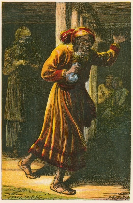 Judasz Iskariota autorstwa Owen Dalziel