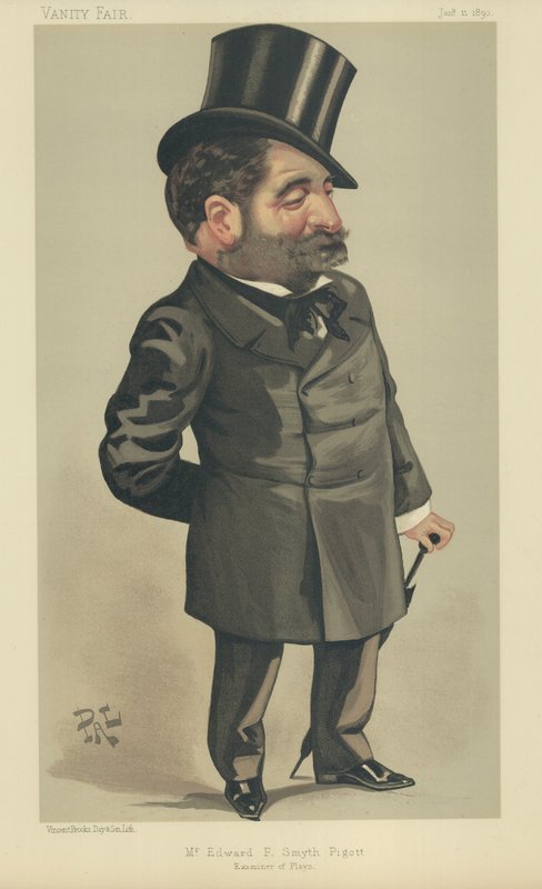 Pan Edward Frederick Smyth Pigott autorstwa Pal