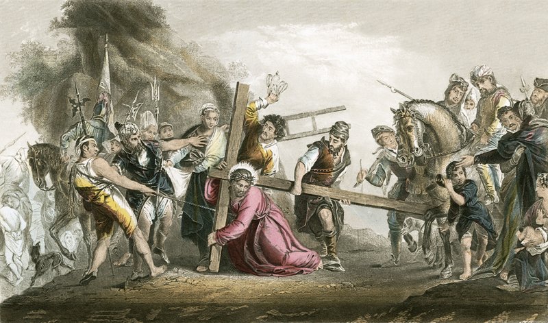 Chrystus niosący krzyż autorstwa Paolo Veronese