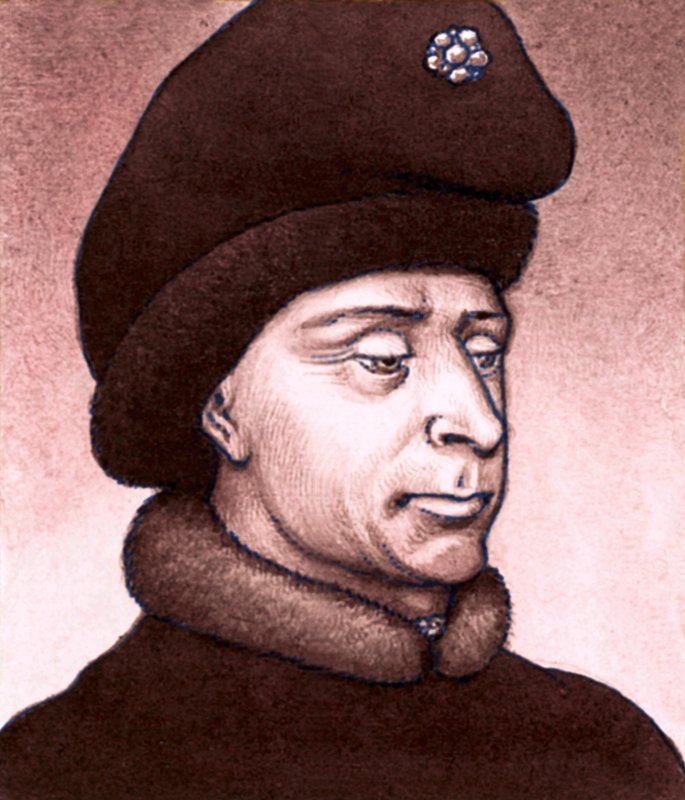 Jan Nieustraszony, książę Burgundii autorstwa Pat (1907-95) Nicolle