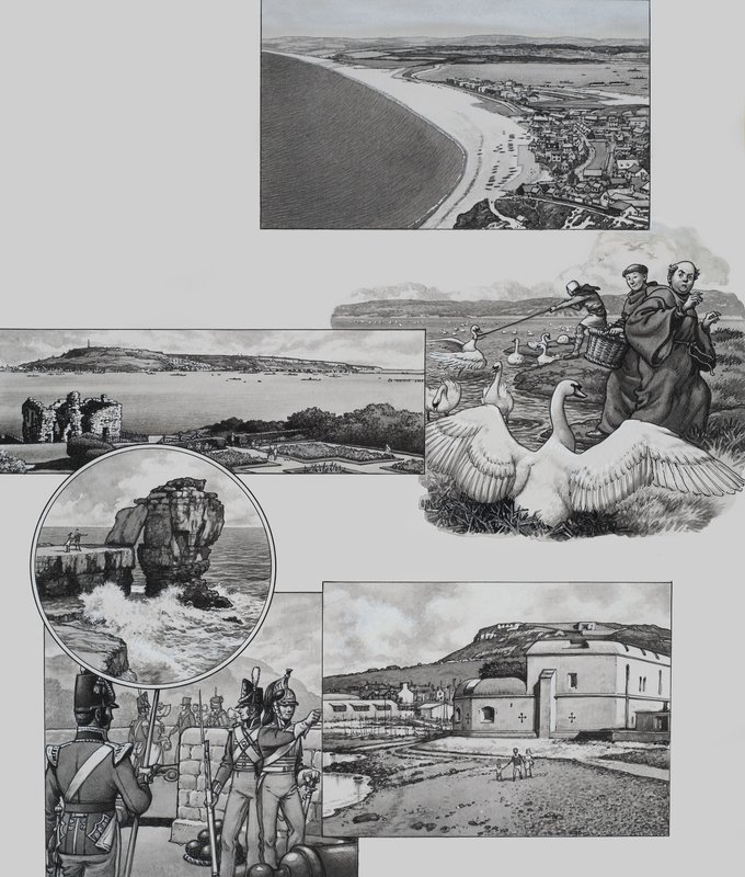 Portland autorstwa Pat (1907-95) Nicolle