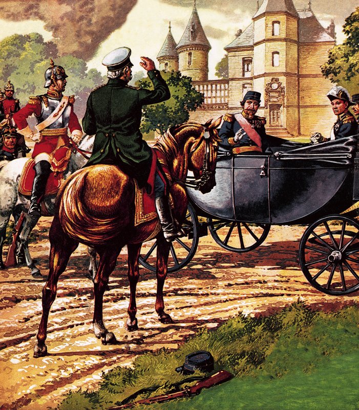 Ostatni z francuskich królów autorstwa Pat (1907-95) Nicolle