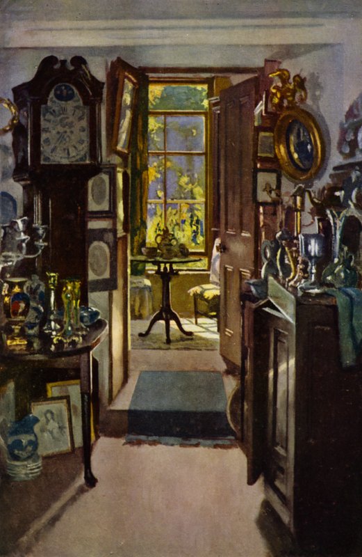 The Curiosity Shop (kolor lito) autorstwa Patrick William Adam