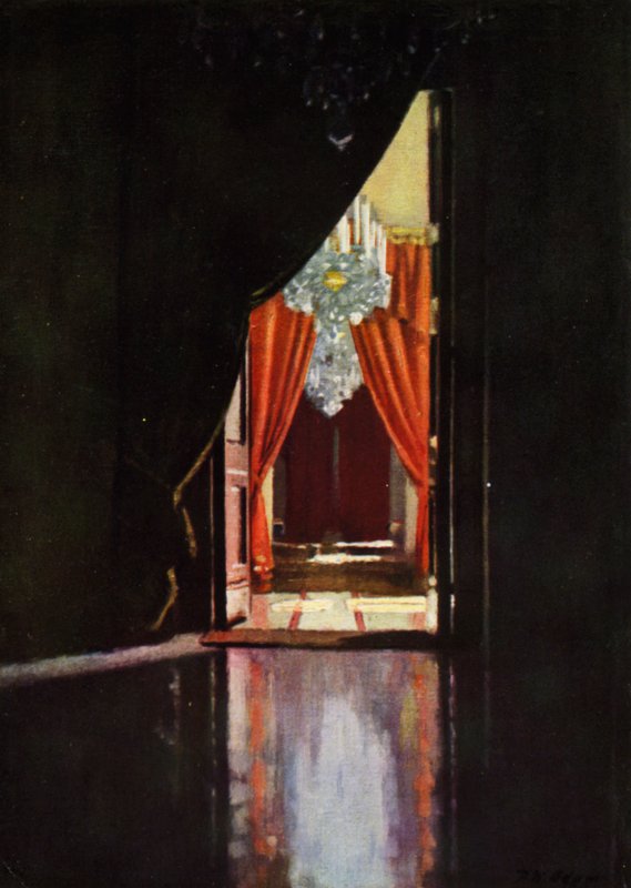 Wielkie Wejście, Palazzo Pitti (kolor lito) autorstwa Patrick William Adam