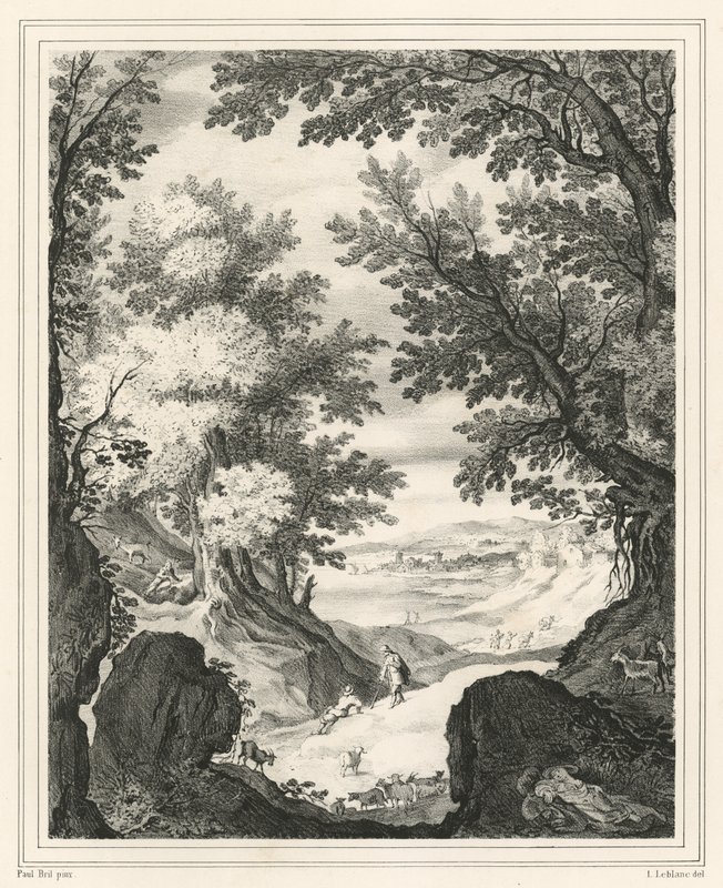 Krajobraz autorstwa Paul Bril