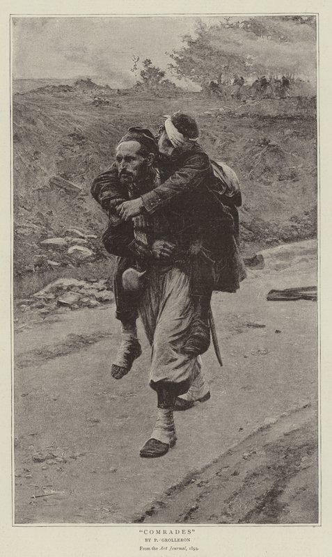 Towarzysze autorstwa Paul Louis Narcisse Grolleron