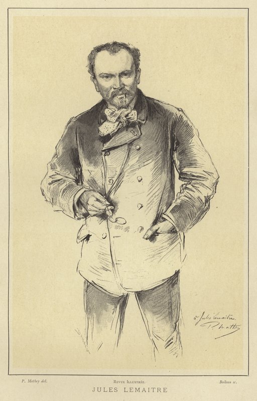 Jules Lemaitre, francuski krytyk i dramaturg autorstwa Paul Mathey
