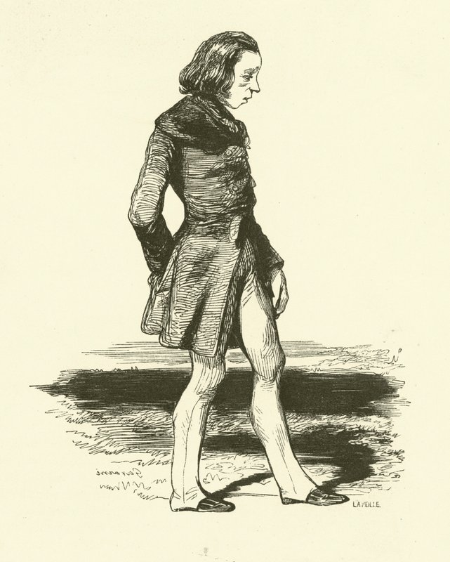 Poeta autorstwa Paul after Gavarni