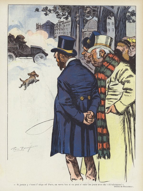 Ilustracja do Le Rire autorstwa Paul Balluriau