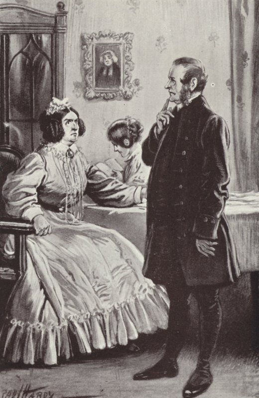 Ilustracja do Barchester Towers autorstwa Anthony