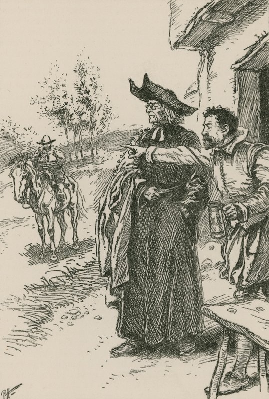 Spójrz, mistrzu doktorze, czy to nie Sancho Pansa autorstwa Paul Hardy