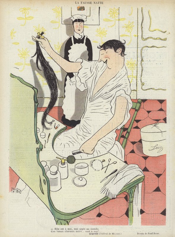 Ilustracja do Le Rire autorstwa Paul Iribe