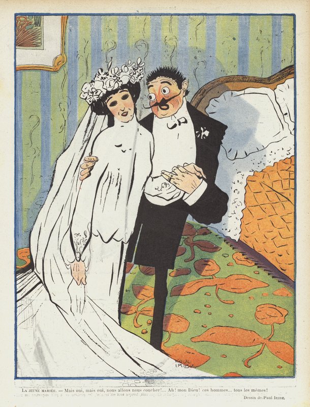 Ilustracja do Le Rire autorstwa Paul Iribe