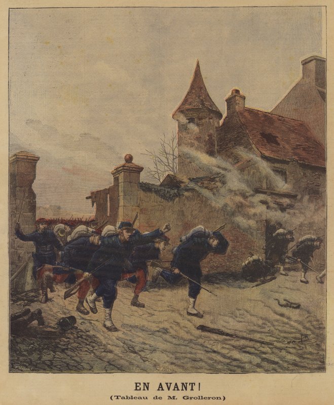Do przodu autorstwa Paul Louis Narcisse Grolleron